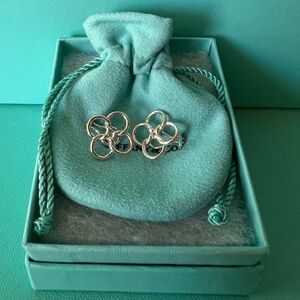 🌸🌸 Authentic Tiffany & Co. Peretti Quadrifoglio Clover Clip on Earrings